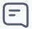 Chat icon used to start a conversation with support